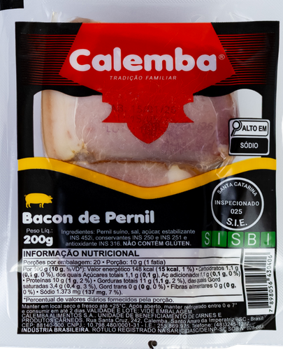 bacon de pernil 200g site