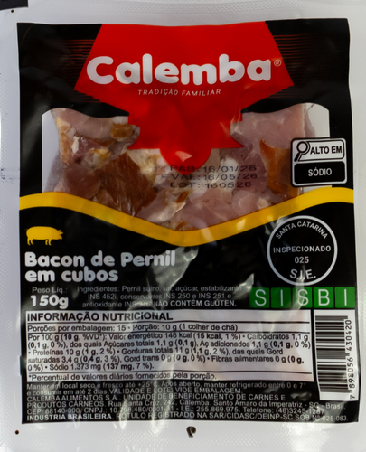 bacon de pernil em cubos 150g site